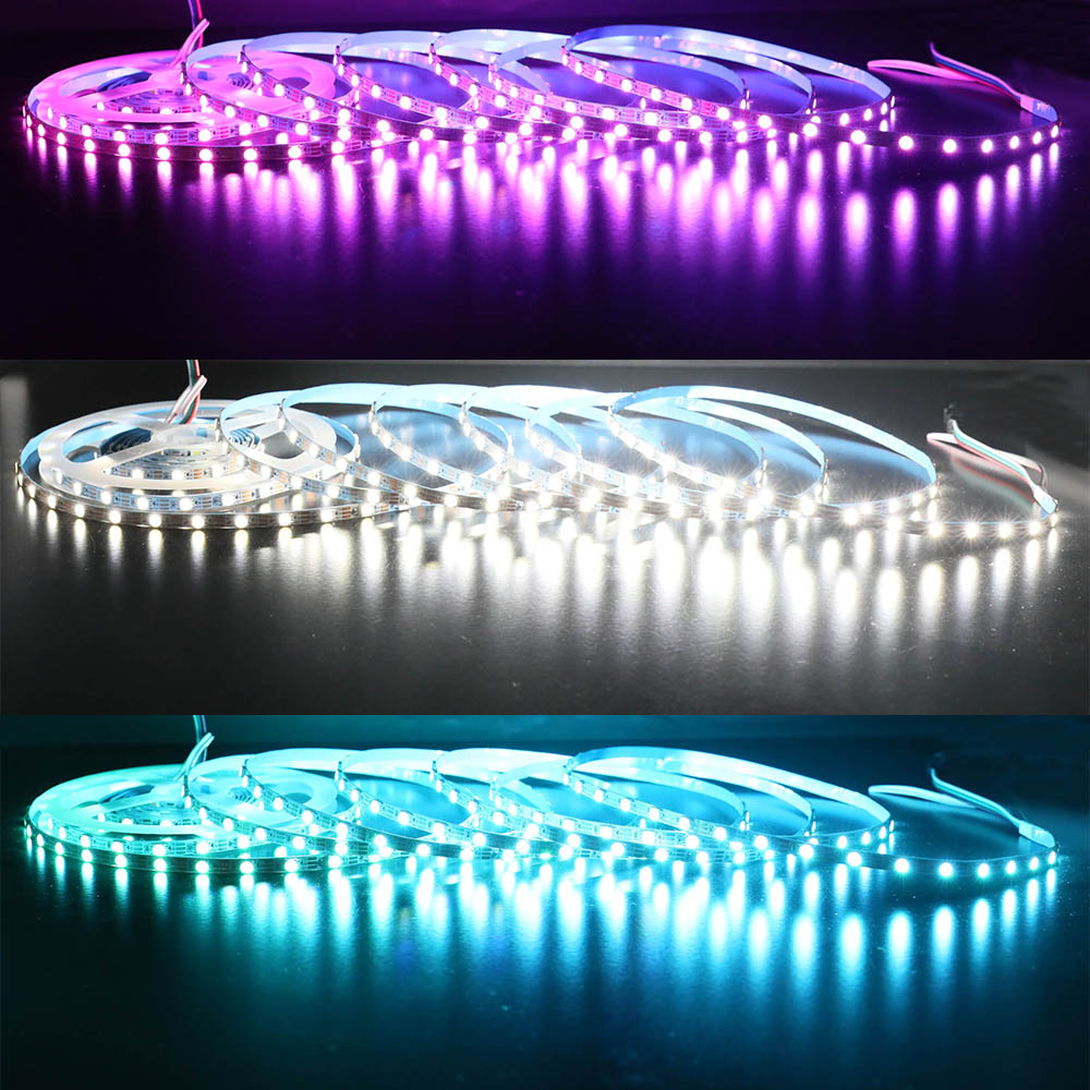 DC5V SK6812 3.28Ft 60LEDs Ultra Narrow 0.20in Wide Individually Addressable RGBW LED strip light DC5V SK6812 3.28Ft 60LEDs Ultra Narrow 0.20in Wide Individually Addressable RGBW LED strip light